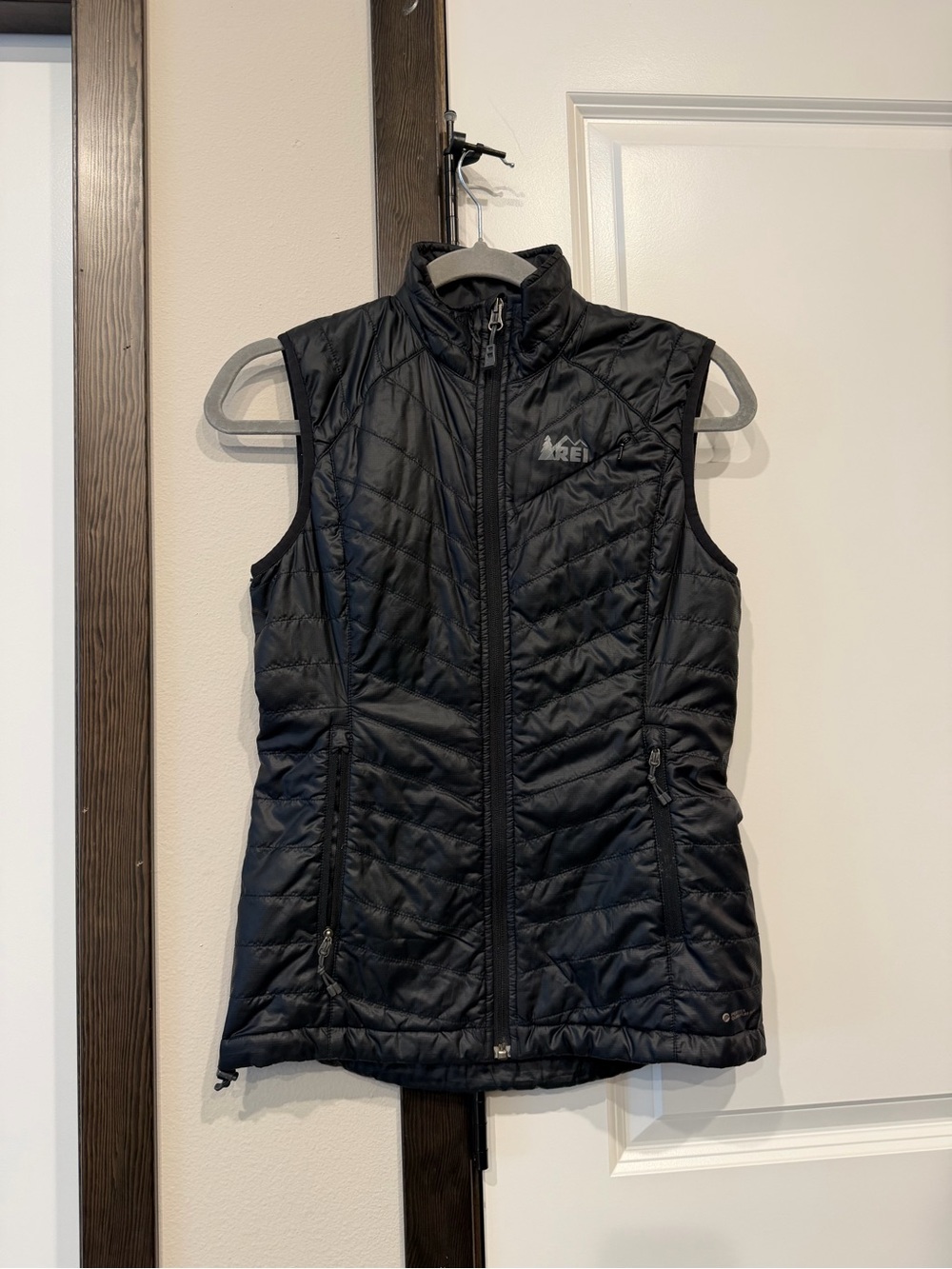 REI Women's Black Quilted Lightweight Insulated Vest
